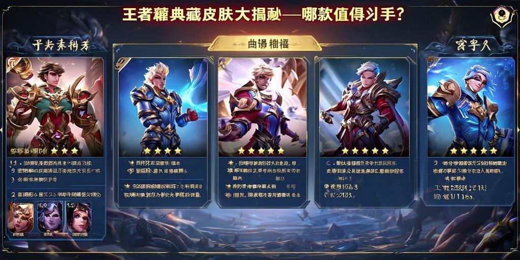王者荣耀典藏皮肤全方位测评，哪款最值得入手？