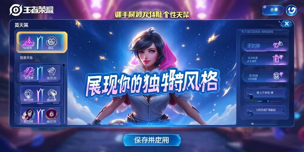 轻松设置王者荣耀个性天幕，展现你的独特风格