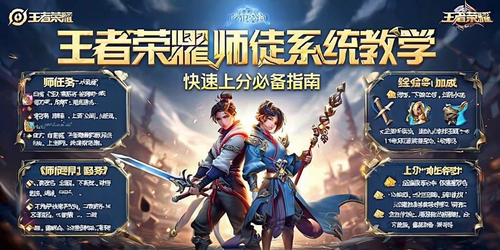 王者荣耀师徒系统教学，快速上分必备指南