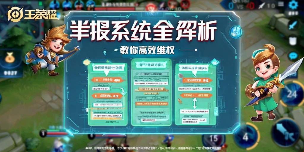 王者荣耀举报系统全解析，教你高效维权